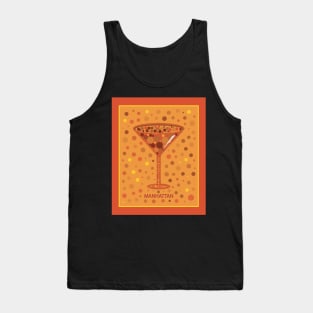 Manhattan | Cocktail | Pop Art Tank Top